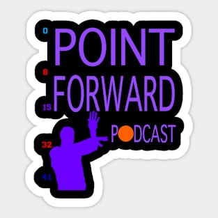 Point Forward Podcast Design 5 Sticker